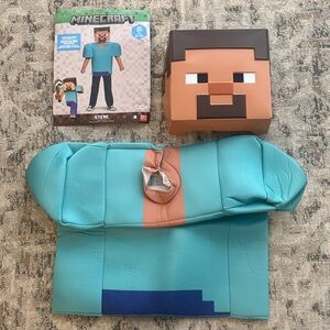 3 for $15 Minecraft Steve costume size 7-8